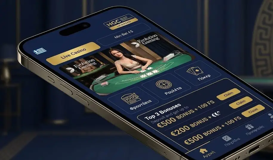 Top online casino Greece — mobile εμπειρία
