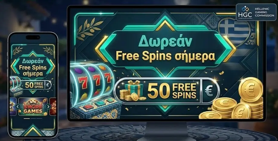δωρεάν free spins σήμερα – bonus online casino Ελλάδα